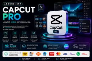 ACCES COMPLET CAPCUT PRO + GPT-5 PRO